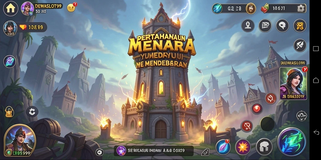 Tampilan gameplay menarik dari DEWASLOT99 yang penuh aksi.