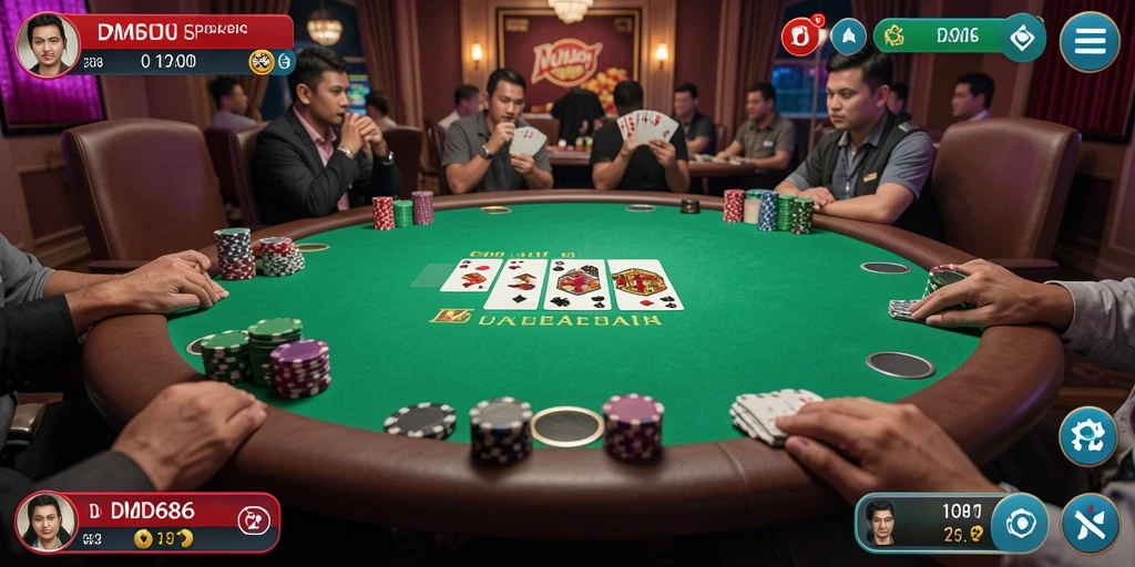 Gameplay seru poker di DMD686 yang memikat perhatian.