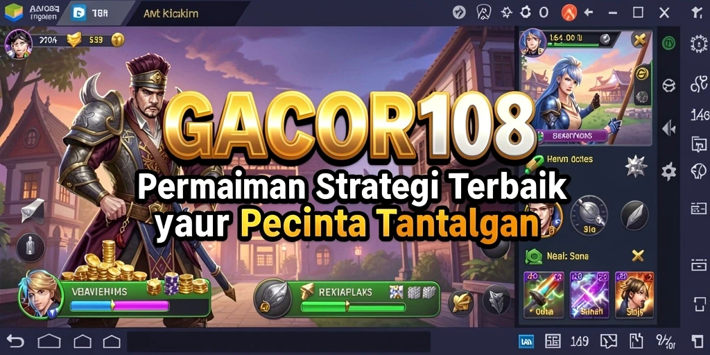 Tampilan gameplay menarik GACOR108 dengan strategi mendalam.