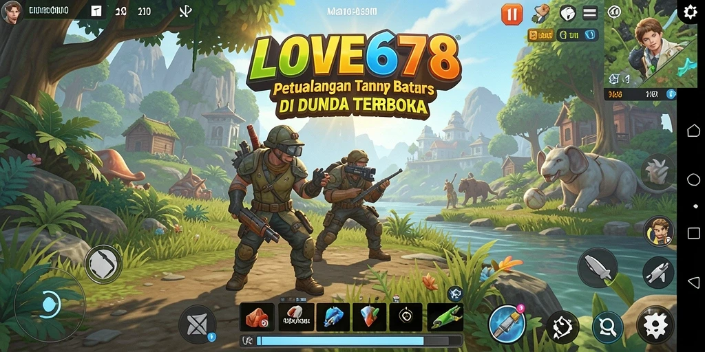 Tampilan menakjubkan gameplay Open World LOVE678.