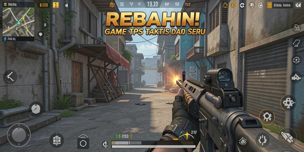 Tangkapan layar gameplay REBAHIN yang seru dan mendebarkan.